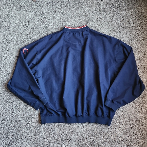 VTG Nike Team Chicago Cubs Jacket Mens XXL Windbreaker Pullover MLB Baseball - Picture 5 of 5